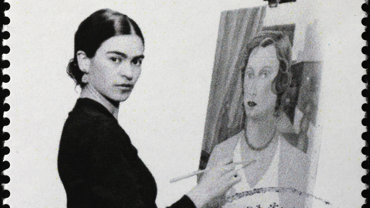 Frida Kahlo painting.